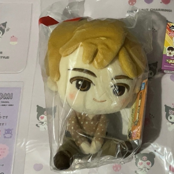 BTS TinyTan Dynamite Jin Plushie - Picture 1 of 2